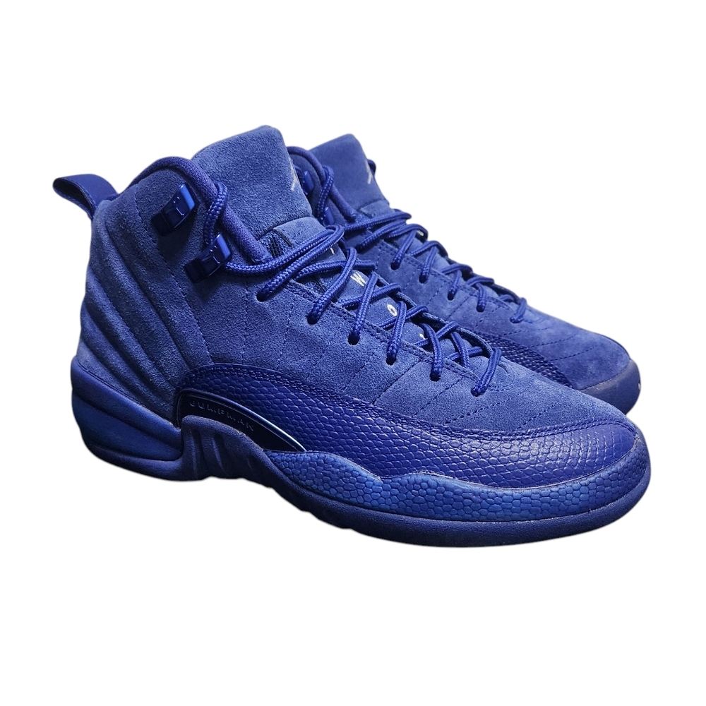 Jordan 12 Retro Deep royal blue (GS) size 5Y/ 6.5w